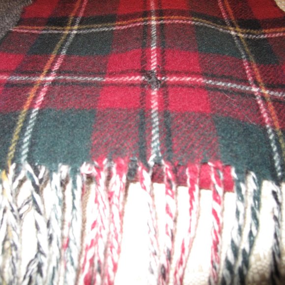 Polo Ralph Lauren Reversible Scarf Plaid & Gray - Picture 7 of 11